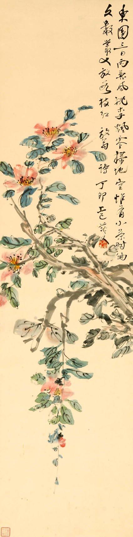 から厳選した 『百華詩箋譜』植物画 中国画 | temporada.studio